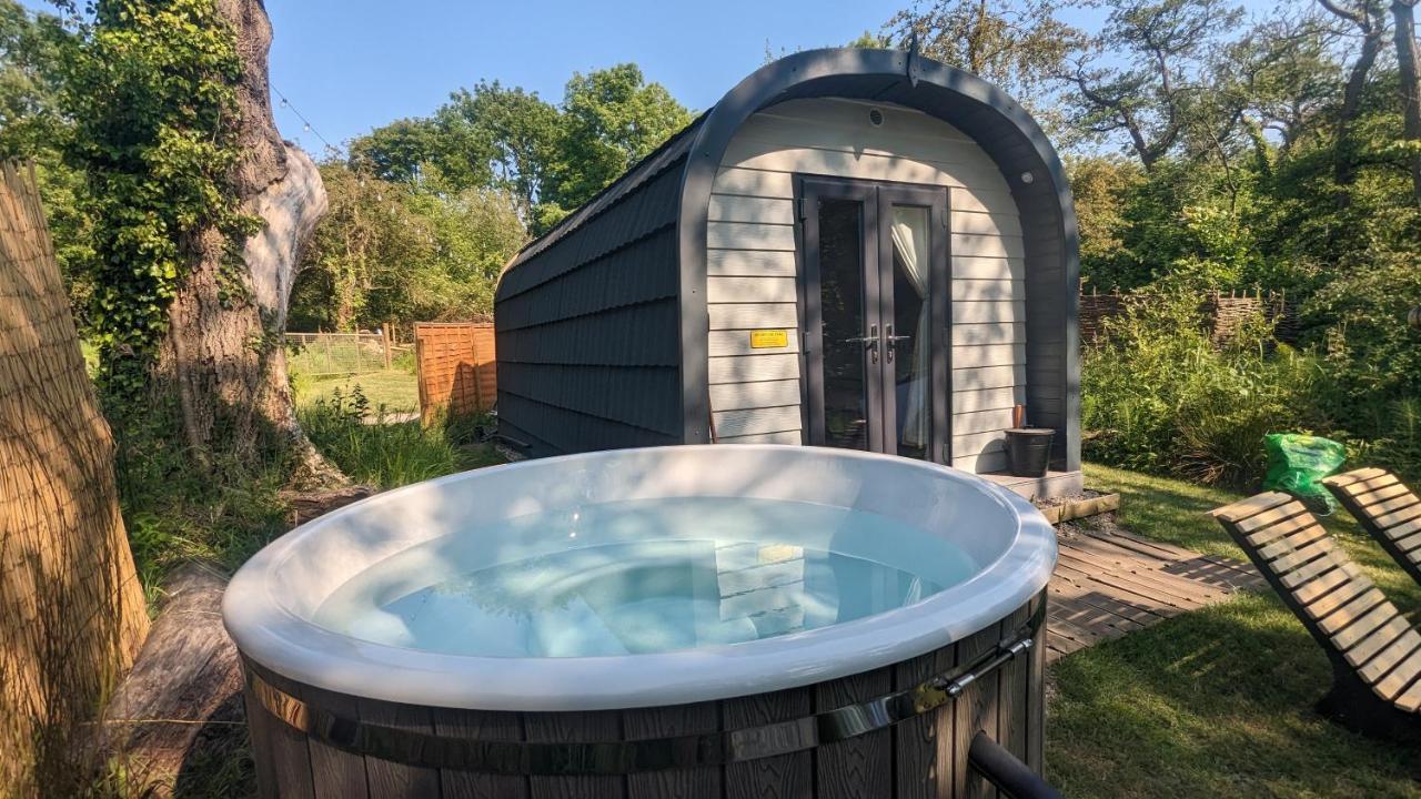 Emlyn'S Coppice - Luxury Woodland Glamping Villa Holywell  Eksteriør bilde