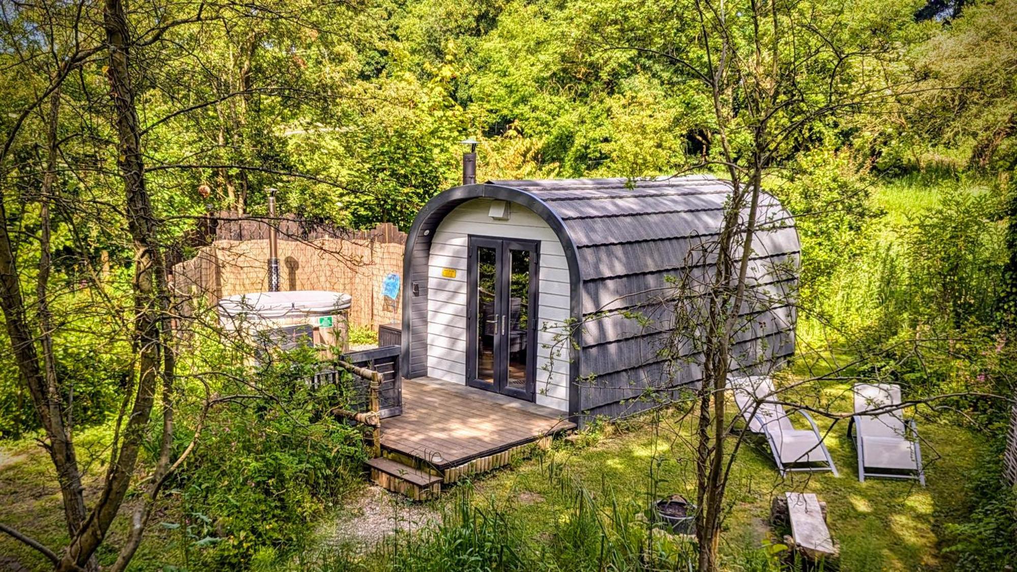 Emlyn'S Coppice - Luxury Woodland Glamping Villa Holywell  Eksteriør bilde