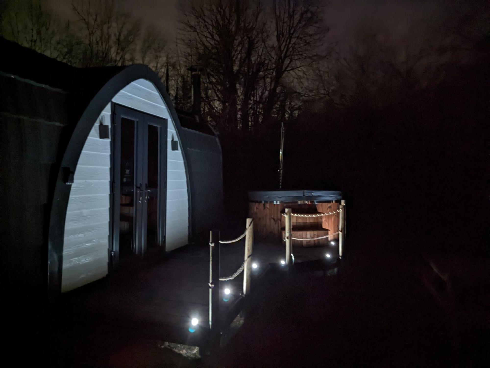 Emlyn'S Coppice - Luxury Woodland Glamping Villa Holywell  Eksteriør bilde